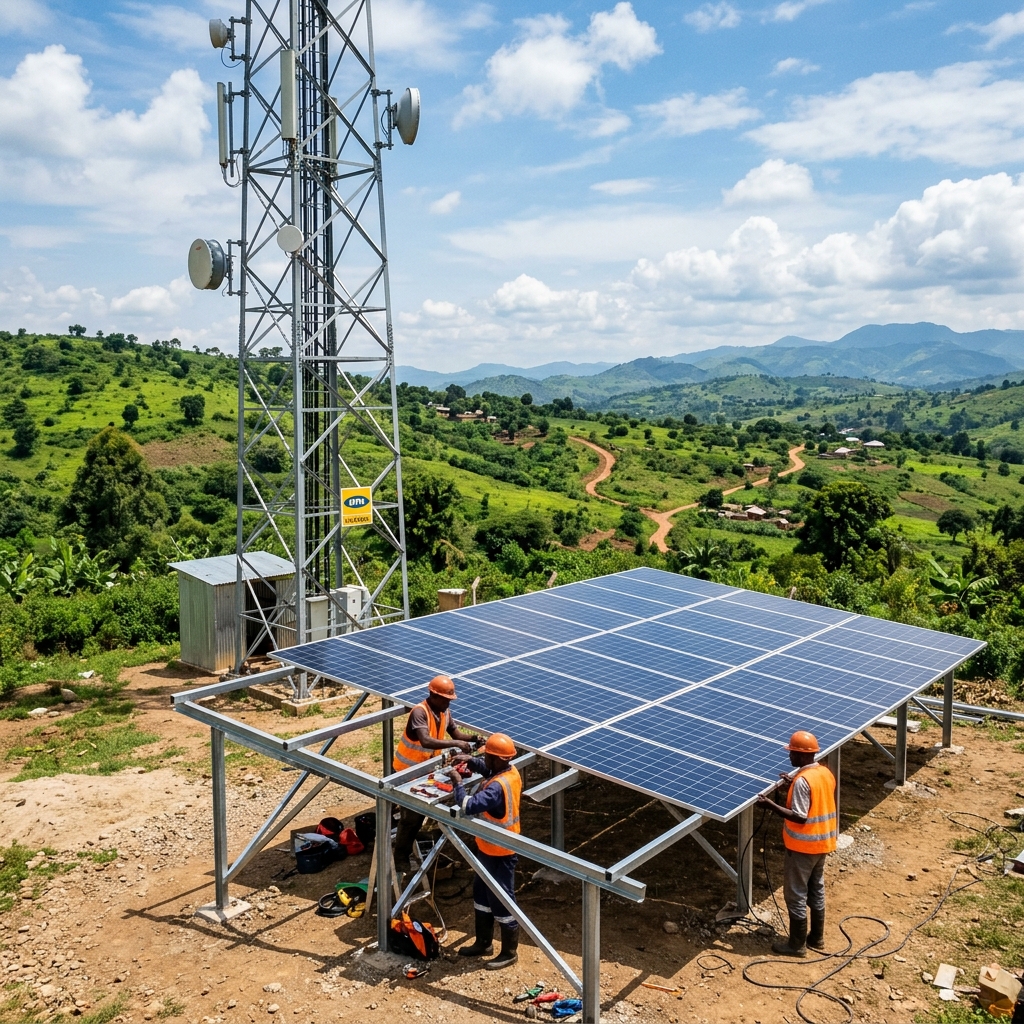 Off-Grid Solar Hybrid Power Systems — Rural Uganda