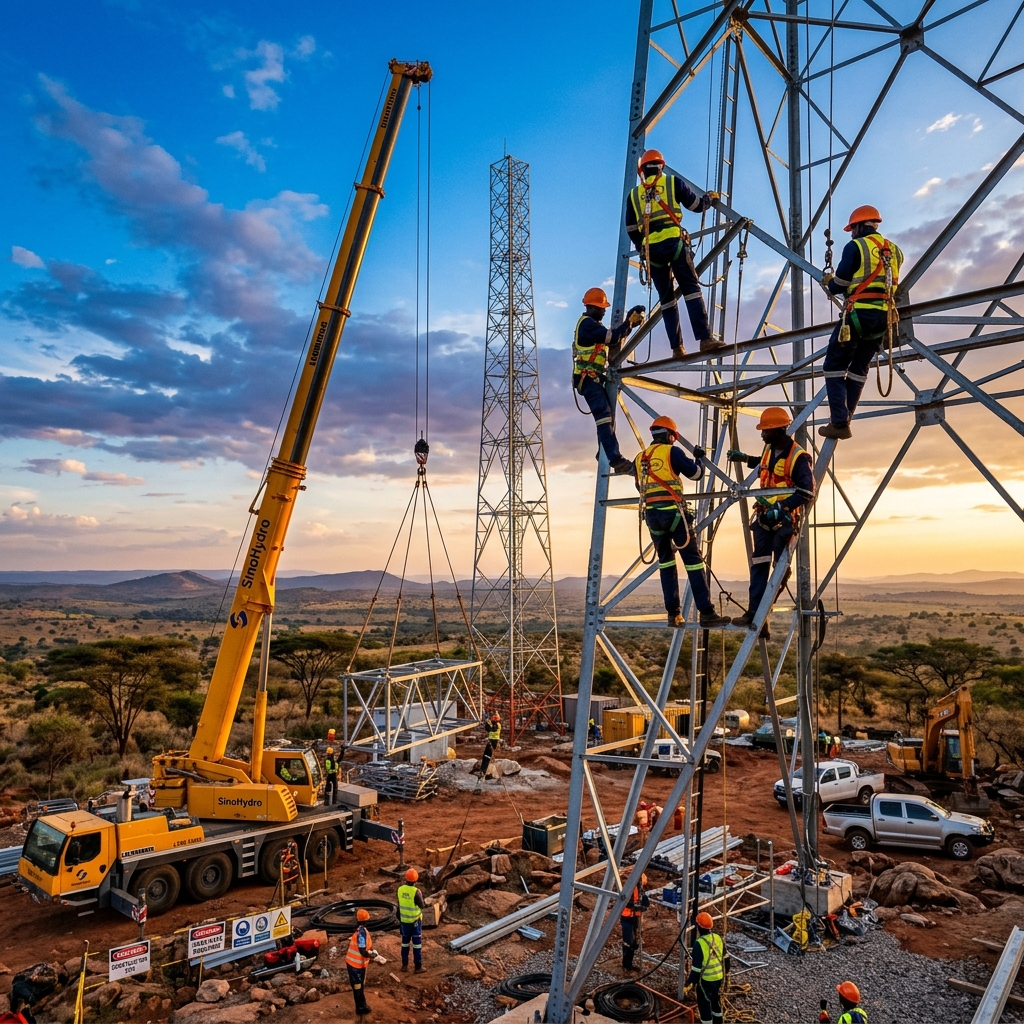 Greenfield Tower Construction Programme — Eastern Uganda